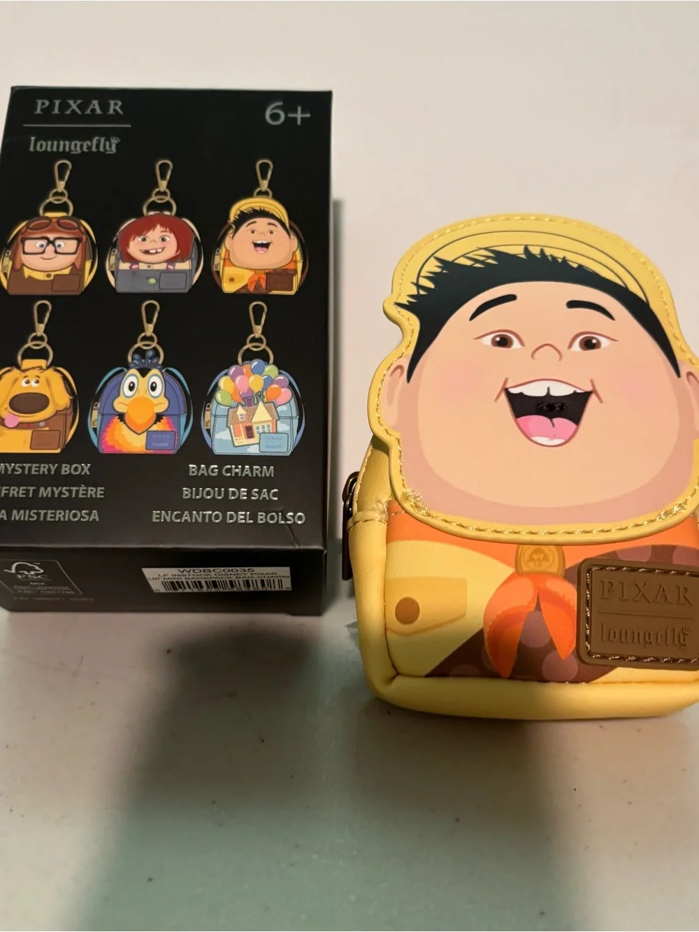 Loungefly Pixar Russell Purse charm. Was in mystery box. New opened box